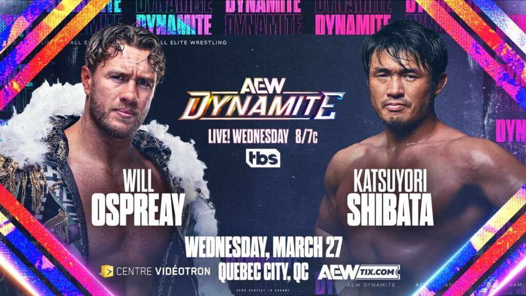 AEW anuncia la cartelera provisional del show de Dynamite del 27 de marzo de 2024