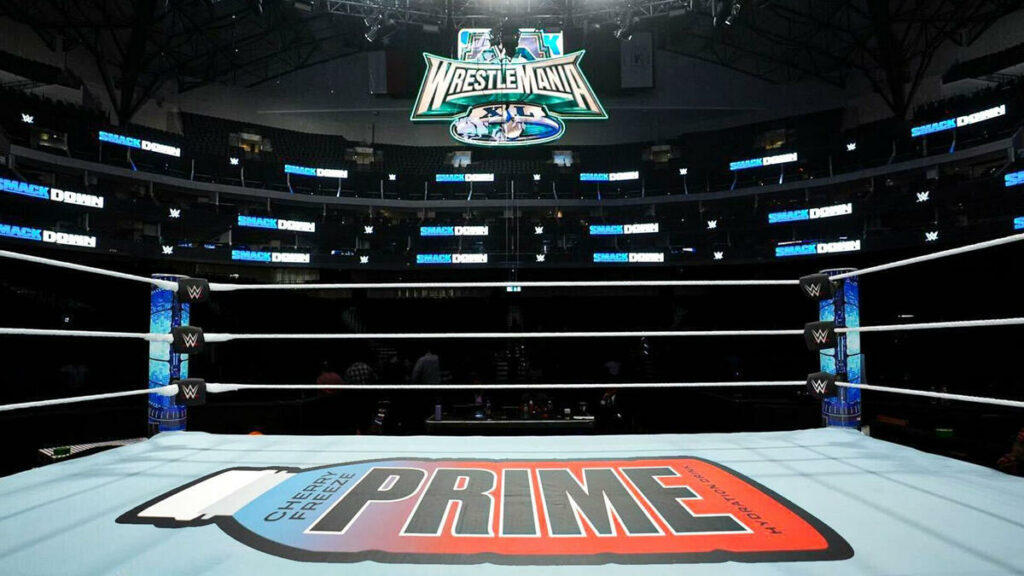 WWE y PRIME llegan a un acuerdo de patrocinio para colocar el logo de la bebida en el ring
