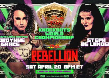 Steph De Lander retará a Jordynne Grace en TNA Rebellion 2024 por el Campeonato Mundial de Knockouts