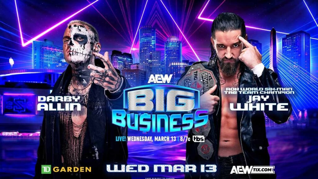 AEW anuncia la cartelera provisional del show de Dynamite Big Business del 13 de marzo de 2024
