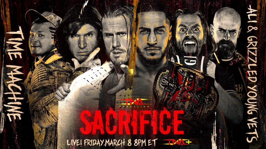 Cartelera TNA Sacrifice 2024 actualizada