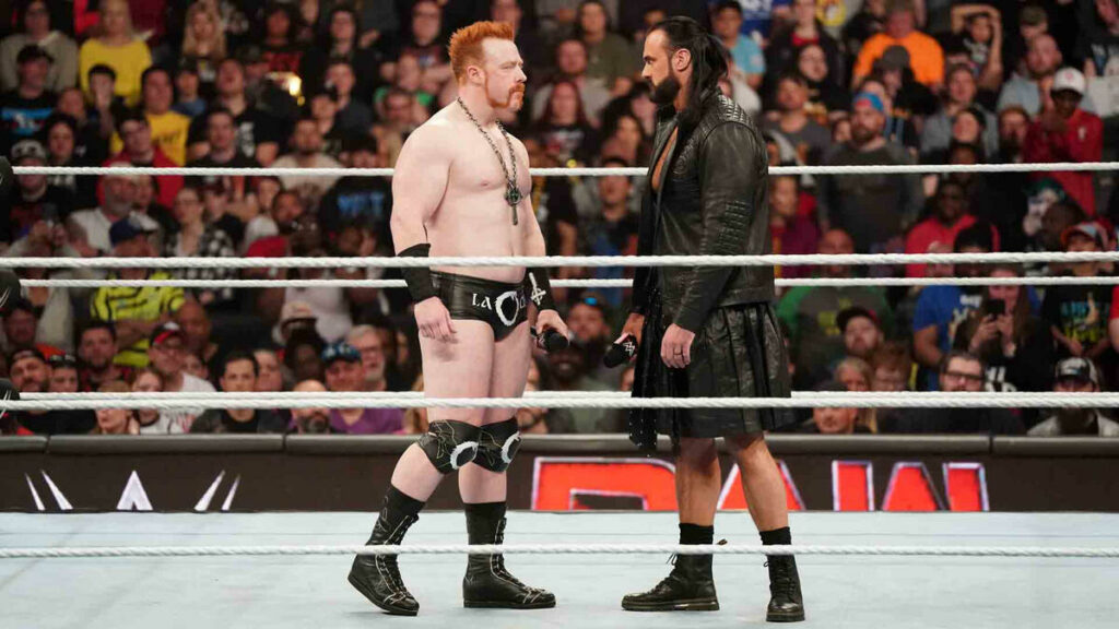 Sheamus estuvo de acuerdo con las palabras utilizadas por Drew McIntyre en RAW