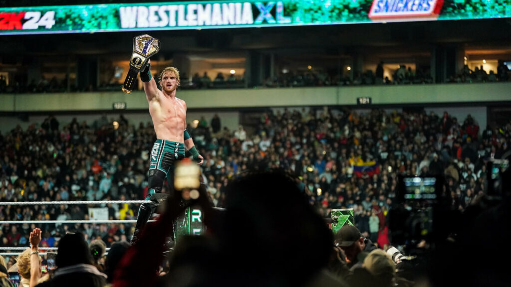 Logan Paul retiene el Campeonato de Estados Unidos en WrestleMania 40