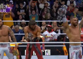 Bullet Club Gold ganan los Campeonatos Mundiales de Tríos AEW en Dynasty