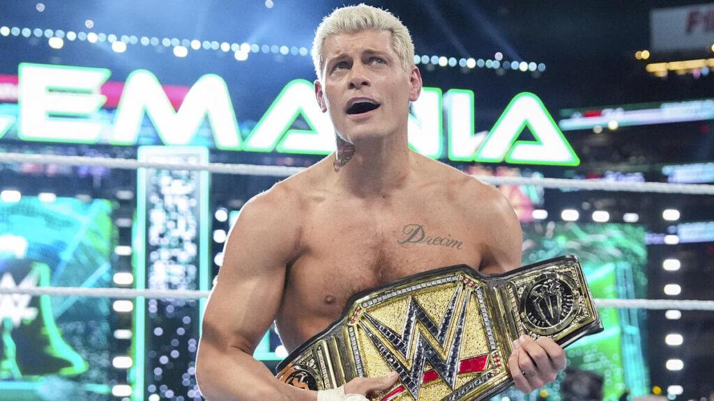 Cody Rhodes reconoce que sin los aficionados no sería Campeón Indiscutido de WWE