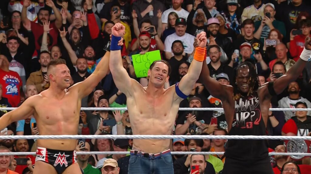 John Cena aparece por sorpresa en el RAW posterior a WrestleMania 40 y participa en un combate