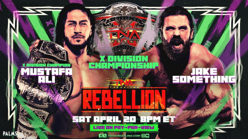 Cartelera TNA Rebellion 2024 actualizada