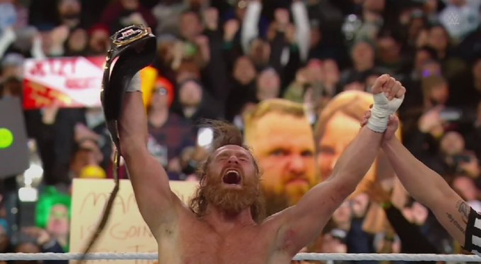 Sami Zayn obtiene el Campeonato Intercontinental tras derrotar a GUNTHER en WrestleMania 40