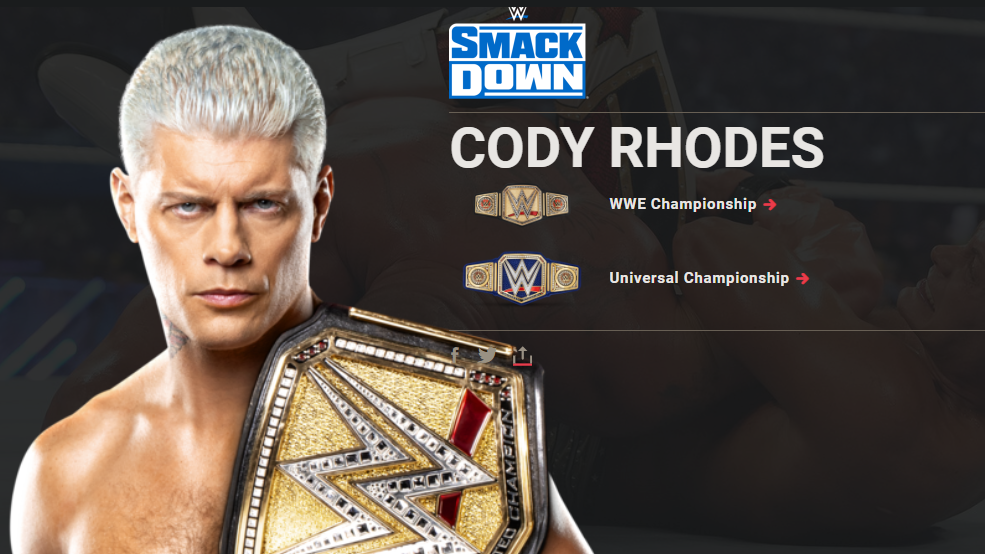 WWE traslada, de manera oficial, de marca a Cody Rhodes a pocos días de celebrar una nueva edición del Draft