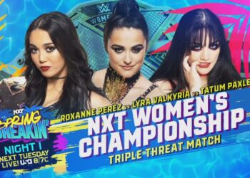 Cartelera WWE NXT Spring Breakin’ 2024 (noche 1)
