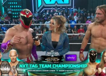 Axiom y Nathan Frazer retarán a Bron Breakker y Baron Corbin por el Campeonato por Parejas de NXT en Stand & Deliver 2024