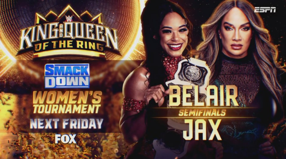 Bianca Belair se enfrentará a Nia Jax en la semifinal del Queen of the Ring 2024