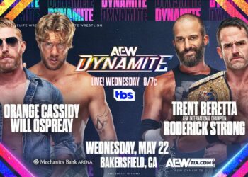 AEW anuncia la cartelera provisional del show de Dynamite del 22 de mayo de 2024