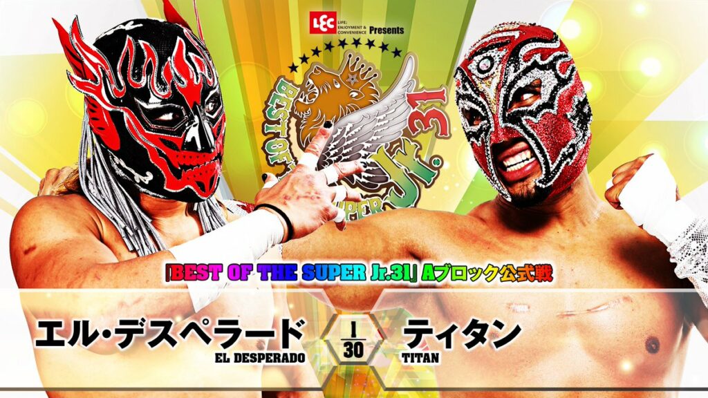 Resultados NJPW Best of the Super Jr. 31 (noche 1)