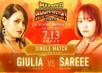 Giulia vs. Sareee en Marigold Summer Destiny será por el Marigold World Championship