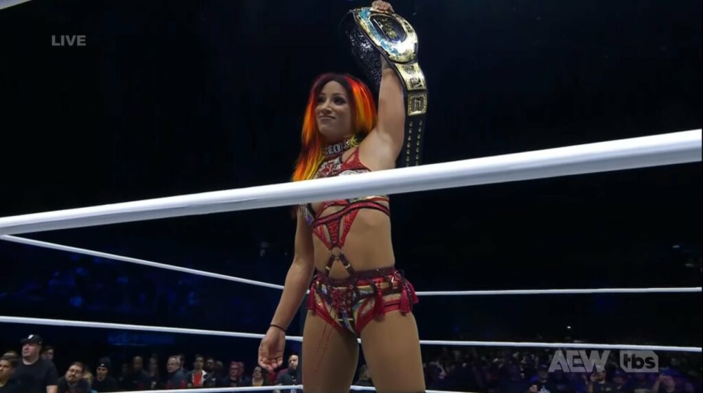 Mercedes Moné logra su primera defensa con el Campeonato de TBS en AEW Dynamite