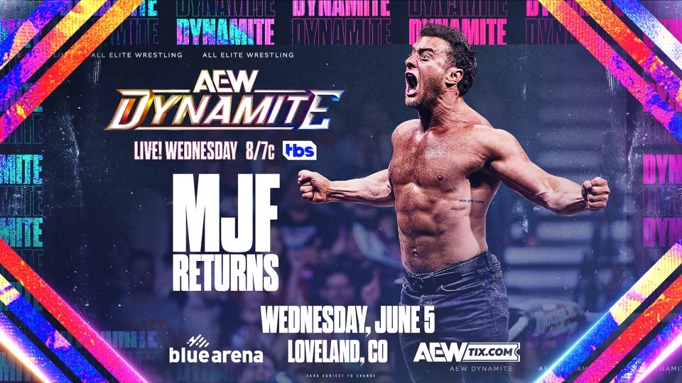 AEW anuncia la cartelera provisional del show de Dynamite del 5 de junio de 2024