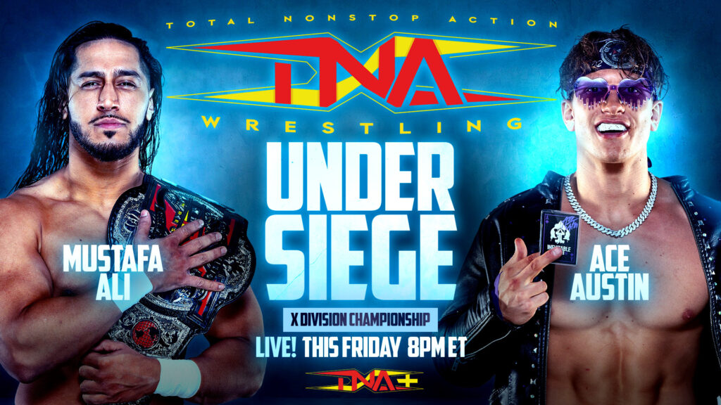 Ace Austin retará a Mustafa Ali en TNA Under Siege 2024 por el Campeonato de la X-Division