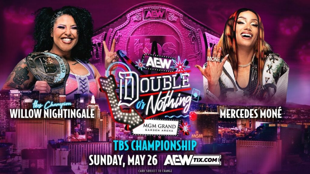Apuestas AEW Double or Nothing 2024: Willow Nightingale vs. Mercedes Moné