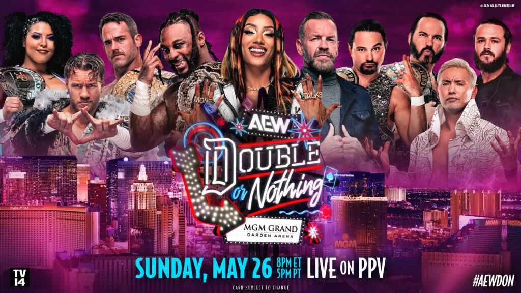 Importante superestrella de WWE estuvo en los camerinos de AEW Double or Nothing 2024