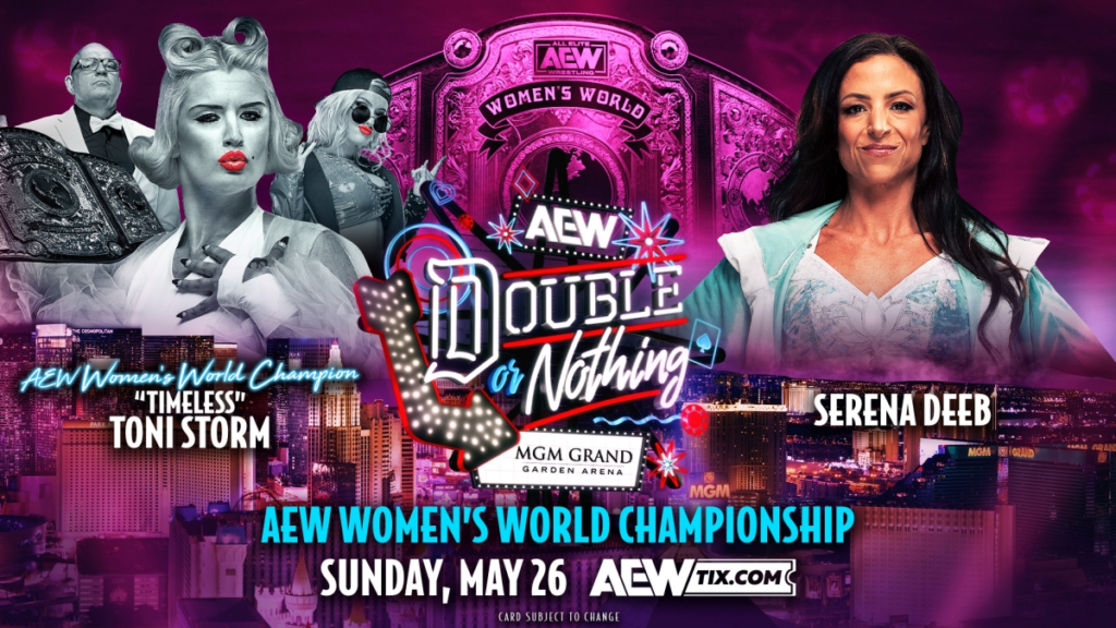 Apuestas AEW Double or Nothing 2024: Toni Storm vs. Serena Deeb