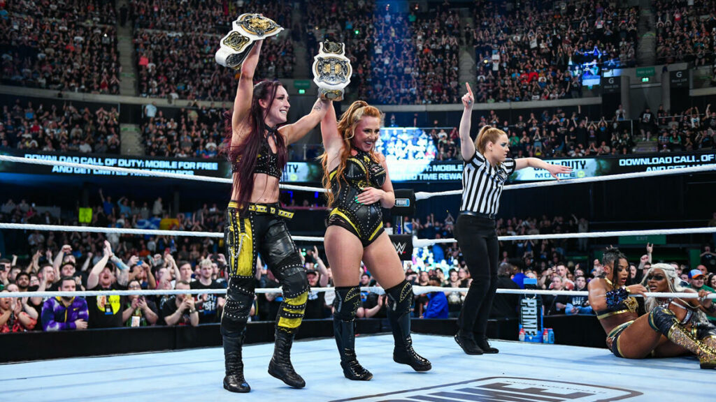 Alba Fyre e Isla Dawn ganan los Campeonatos Femeninos por Parejas de WWE en Clash at the Castle 2024