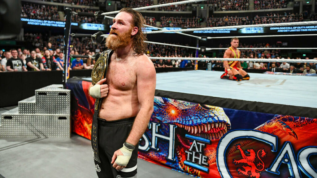 Sami Zayn retiene el Campeonato Intercontinental ante Chad Gable en Clash at the Castle 2024