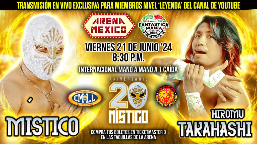 Resultados CMLL x NJPW FantásticaManía 2024