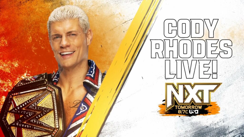 Cody Rhodes estará en WWE NXT