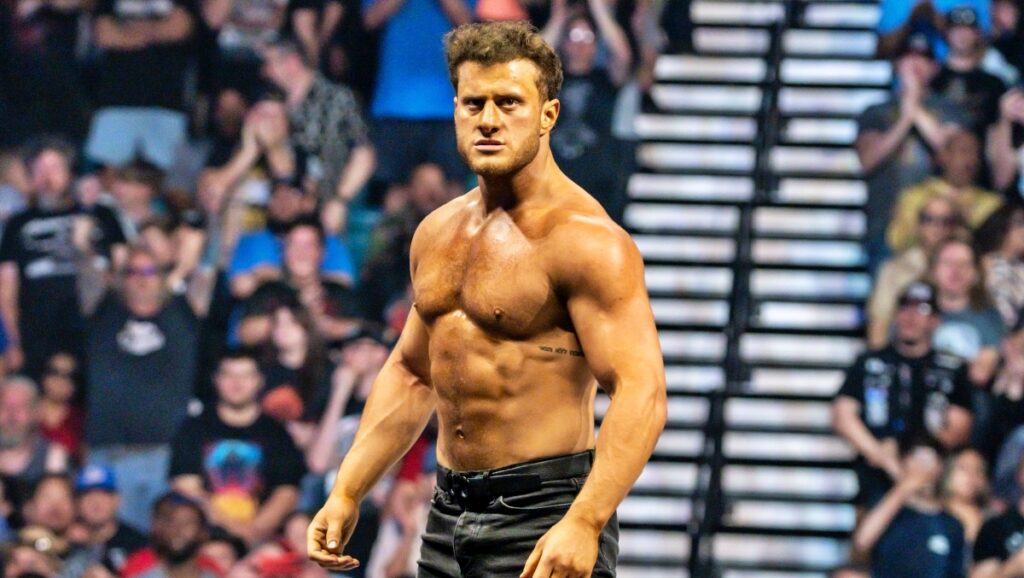 MJF muestra su transformación física tras su regreso a AEW en Double or Nothing 2024