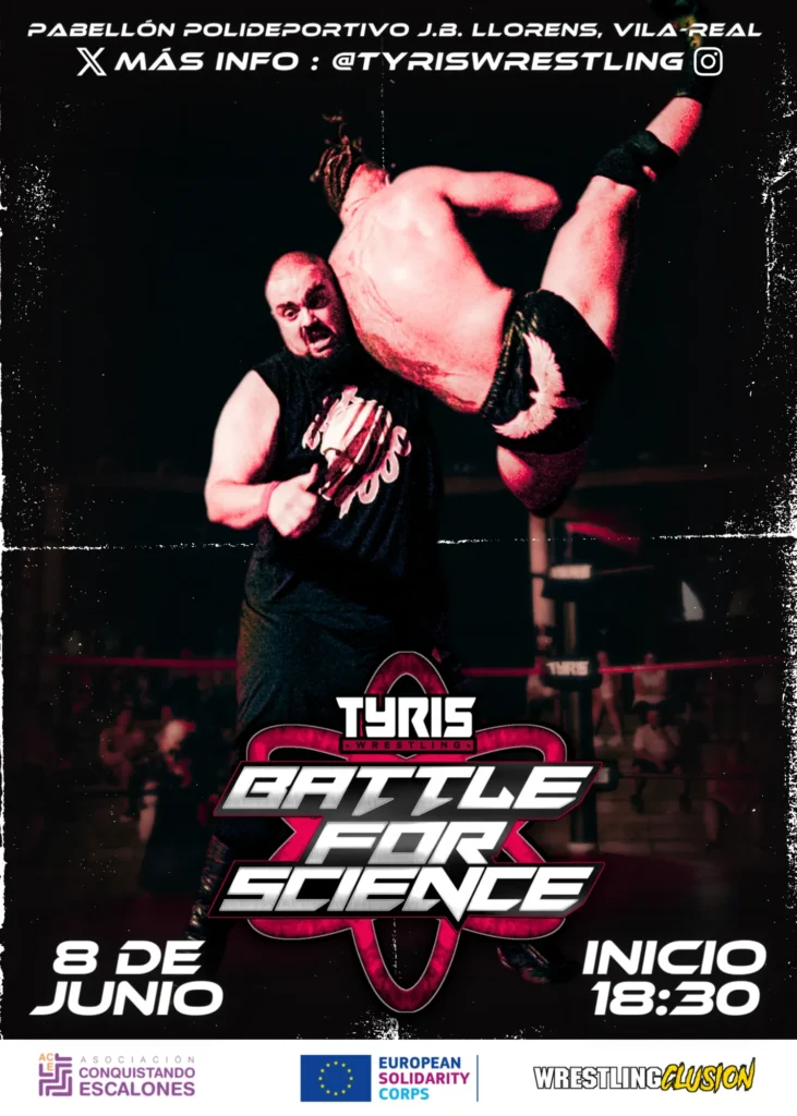 Tyris Wrestling celebrará este sábado el show benéfico 'Battle for Science'
