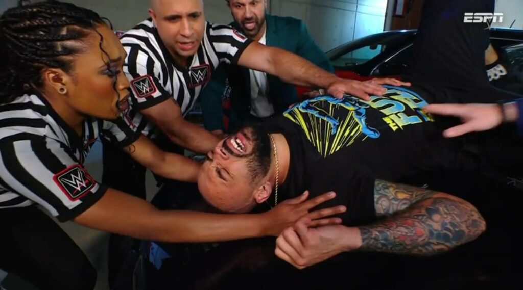 Ricochet hace su última aparición en WWE recibiendo una paliza de Bron Breakker