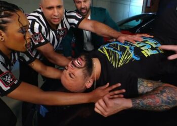 Ricochet hace su última aparición en WWE recibiendo una paliza de Bron Breakker