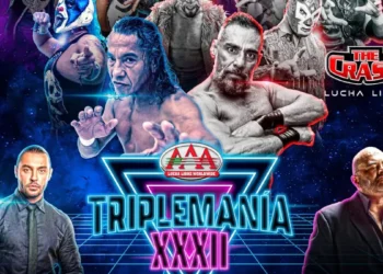 Cartelera AAA Triplemanía 32 Tijuana actualizada
