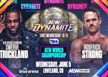 All Elite Wrestling amplía la cartelera del episodio de AEW Dynamite del 5 de junio