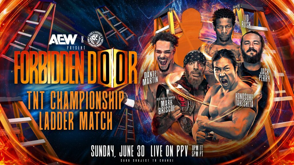 Cartelera AEW x NJPW Forbidden Door 2024 actualizada