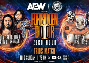 AEW x NJPW Forbidden Door 2024: se anuncian dos luchas más para la ‘Zero Hour’