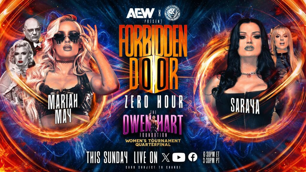 Cartelera AEW x NJPW Forbidden Door 2024 actualizada