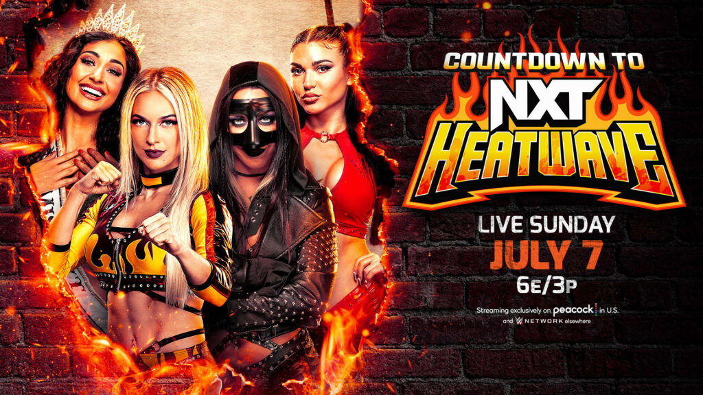 Cartelera WWE NXT Heatwave 2024 actualizada
