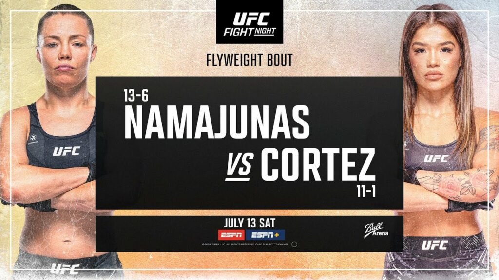 Resultados UFC Denver: Namajunas vs. Cortez