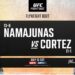 Resultados UFC Denver: Namajunas vs. Cortez Resultados UFC Denver: Namajunas vs. Cortez
