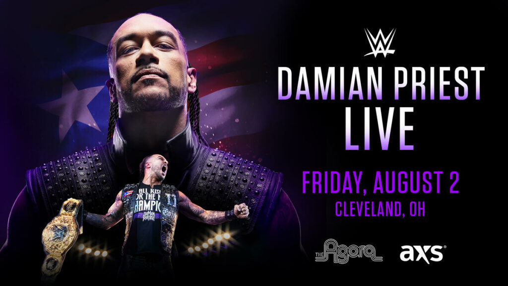 WWE anuncia el show ‘Damian Priest Live’ para el fin de semana de SummerSlam 2024WWE anuncia el show ‘Damian Priest Live’ para el fin de semana de SummerSlam 2024