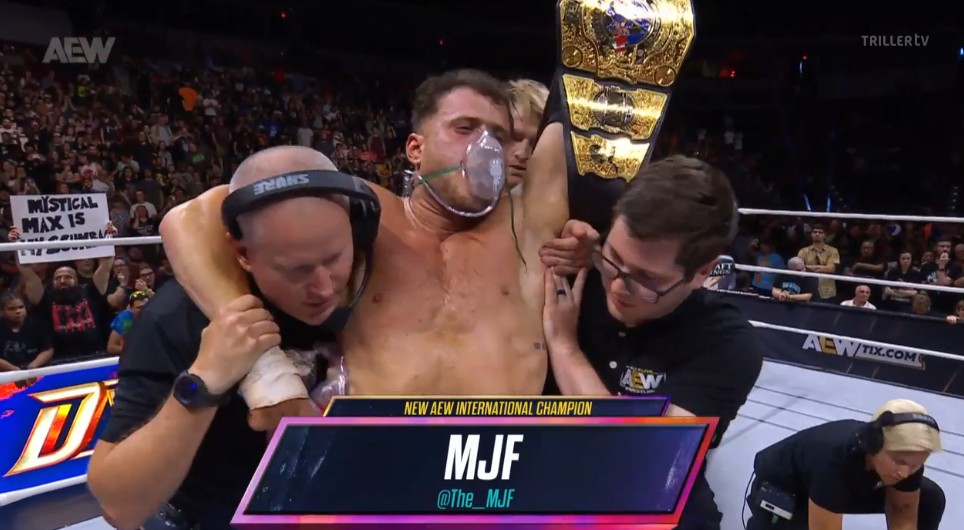 MJF gana el Campeonato Internacional en el episodio 250 de AEW Dynamite