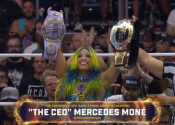 Mercedes Moné gana el Campeonato Femenino de NJPW STRONG y Britt Baker regresa en AEW x NJPW Forbidden Door 2024