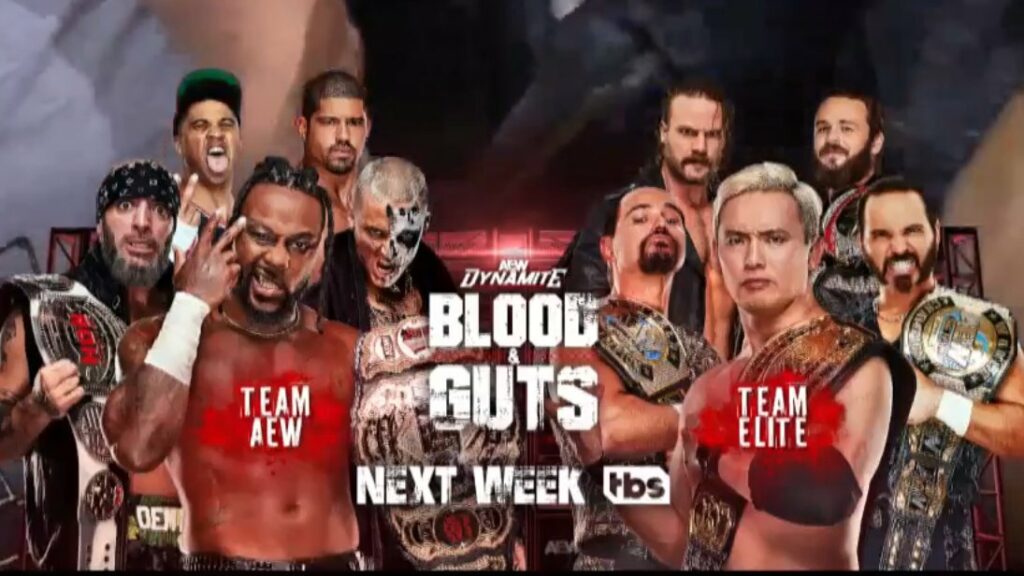 Cartelera AEW Dynamite Blood & Guts 2024 actualizada