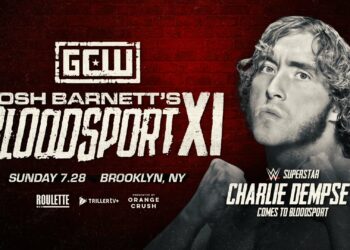 Charlie Dempsey estará en GCW Josh Barnett: Bloodsport XI