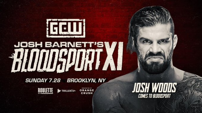 Josh Woods hará debut en Josh Barnett's Bloodsport XI