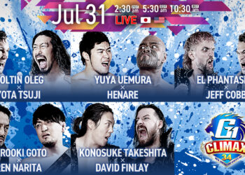 Resultados NJPW G1 Climax 34 (noche 8)
