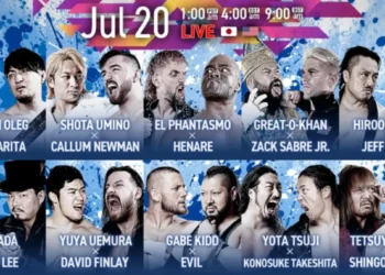Resultados NJPW G1 Climax 34 (noche 1)