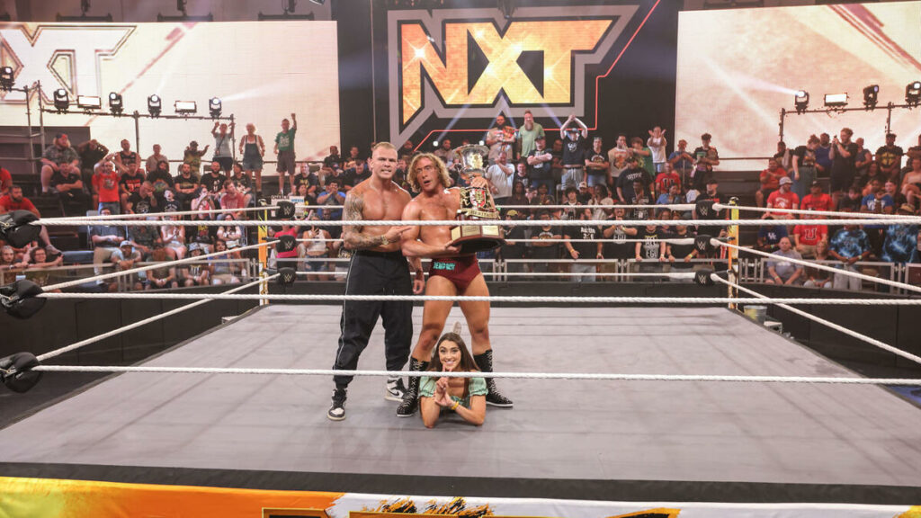 Charlie Dempsey gana por segunda vez la NXT Heritage Cup